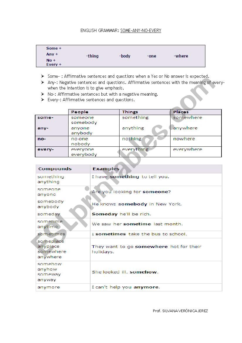 some vs any worksheet