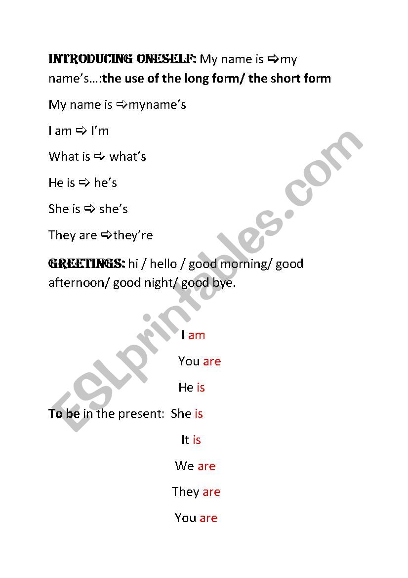 summary of unit 1 headway 3rd edition for elementary 