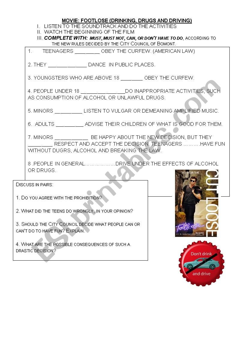 MODALS FOR PROHIBITION AND OBLIGATION 