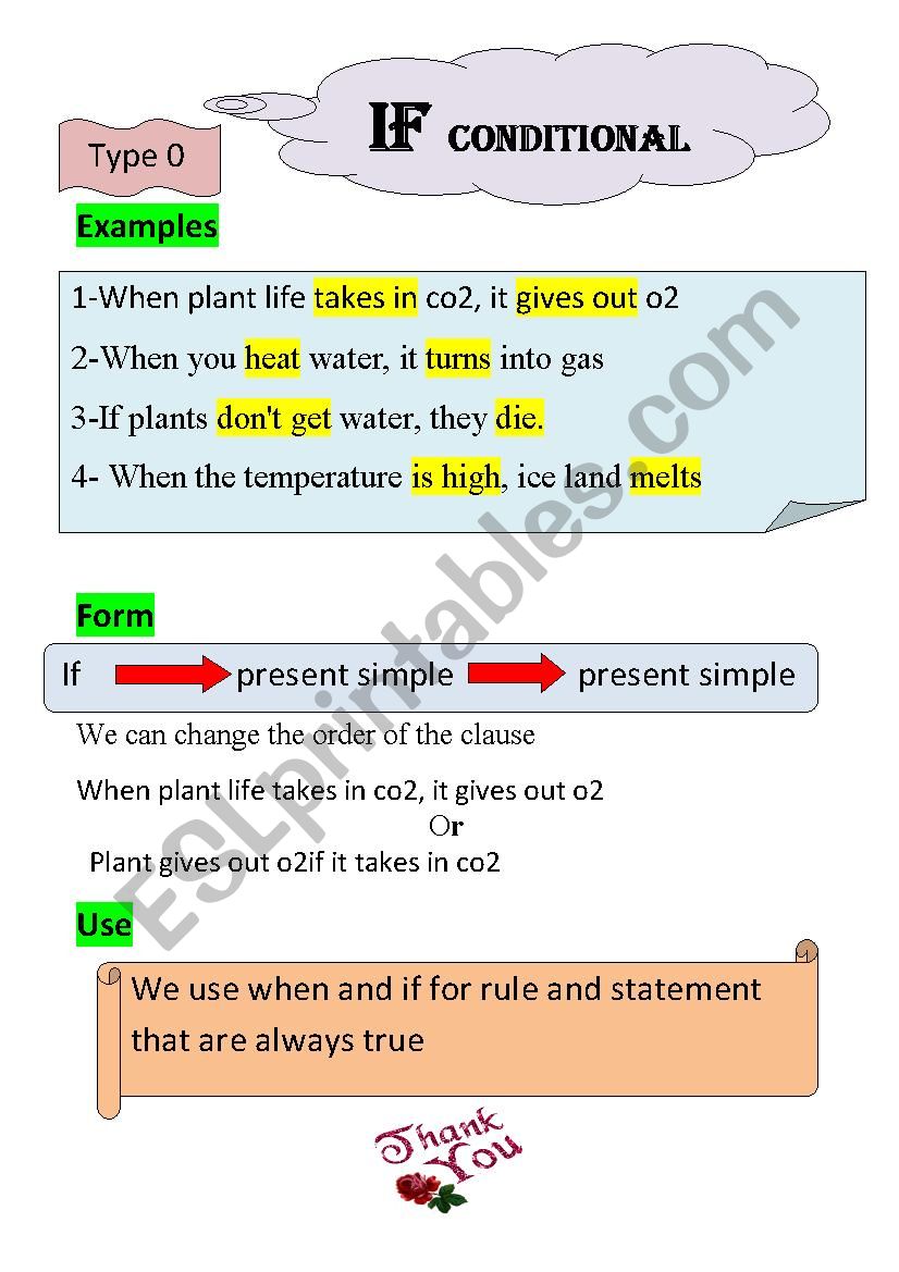 if conditional  worksheet