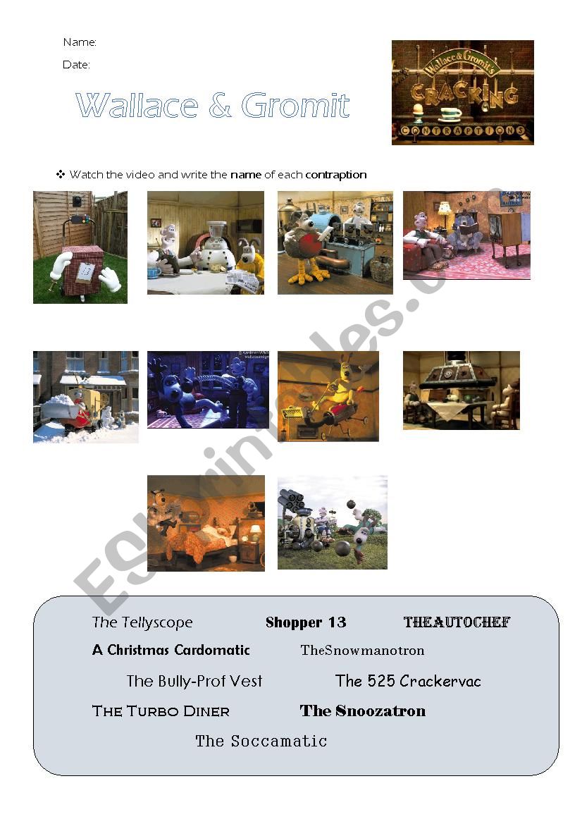 Wallace&GromitÂ´s Cracking Contraptions