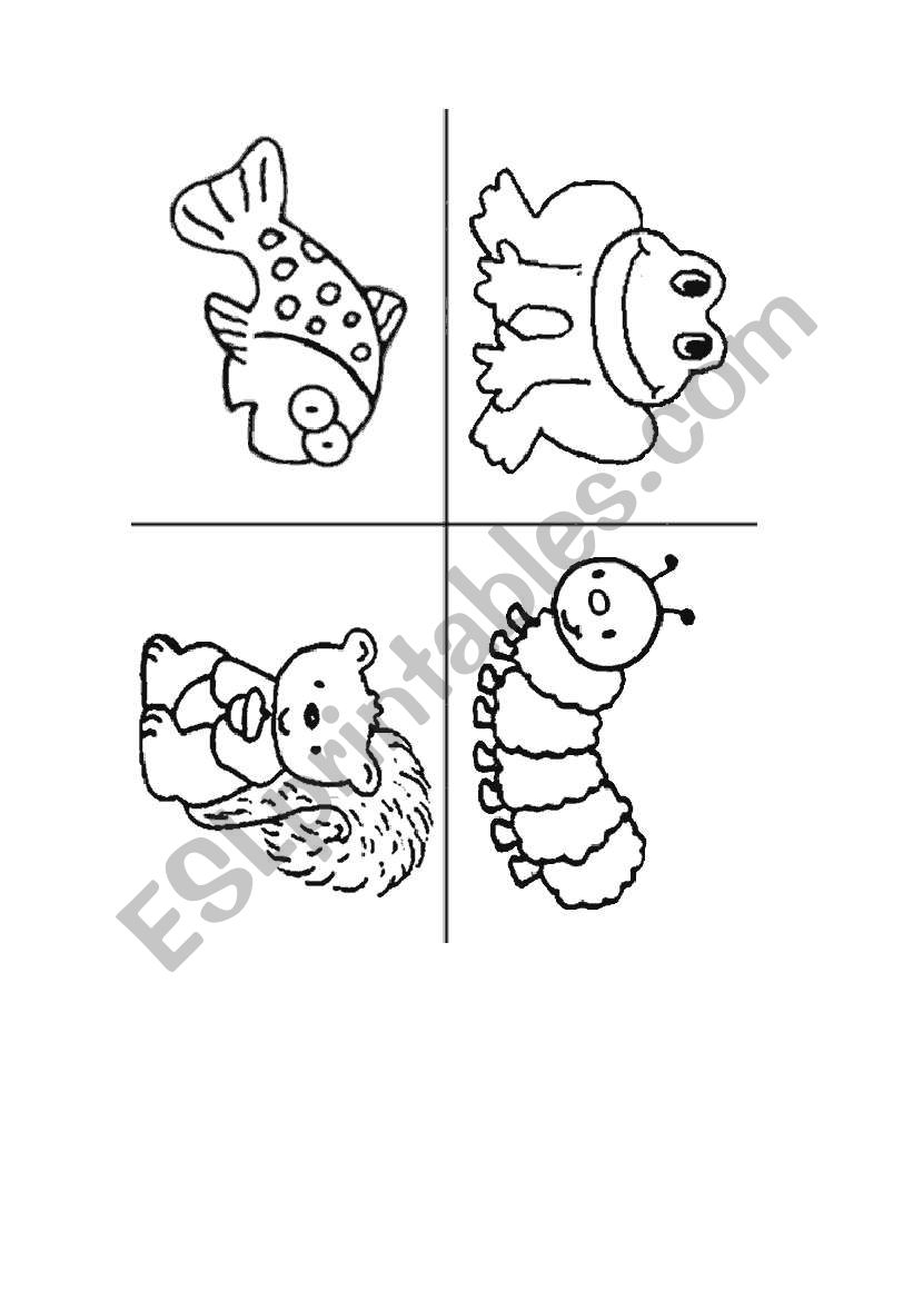 animals worksheet