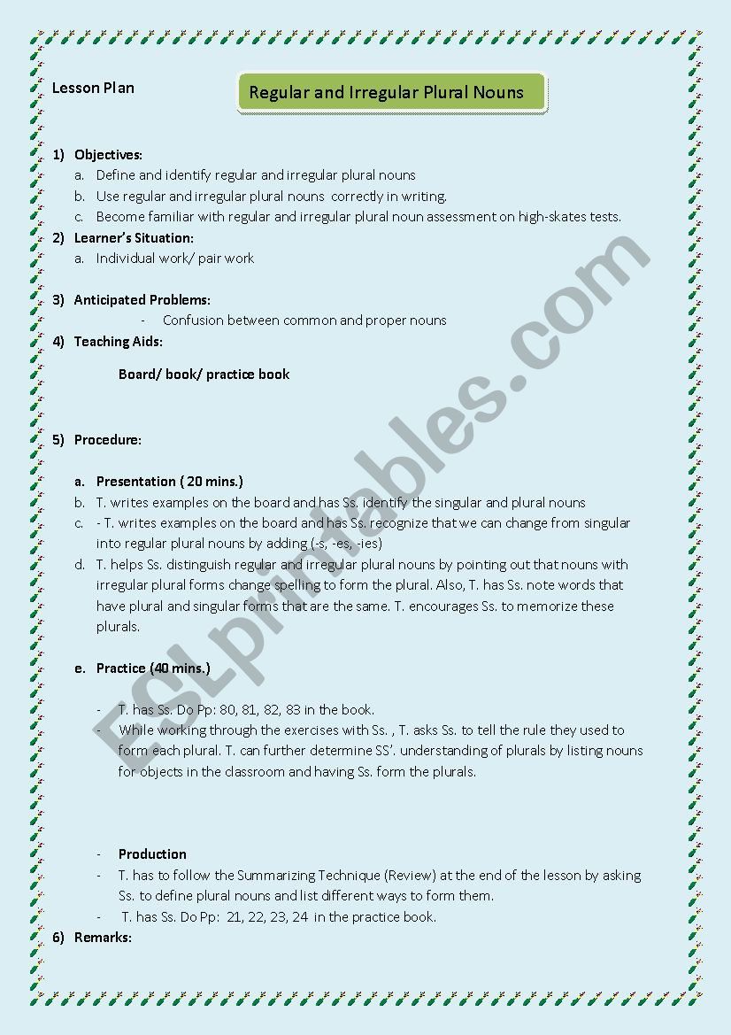 lesson-plan-grade-5-regular-and-irregular-plural-nouns-esl-worksheet-by-maysam-123