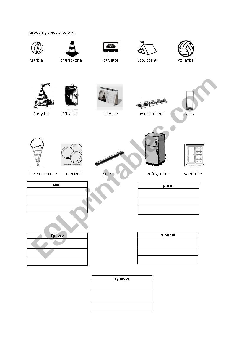 geometry math worksheet