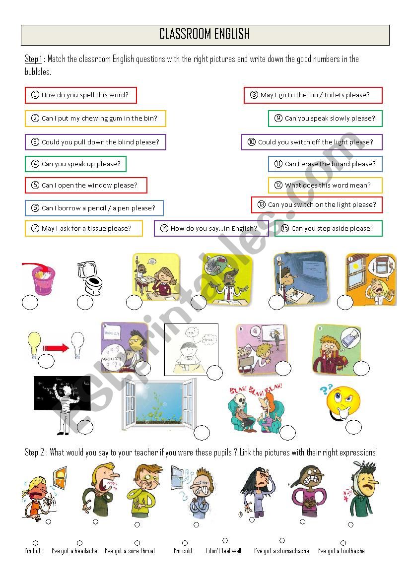 classroom-english-esl-worksheet-by-leschoupies