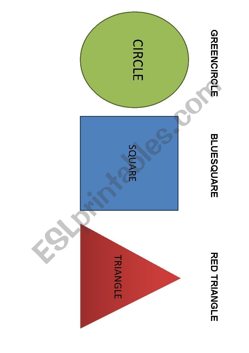 GEOMETRIC FIGURES worksheet