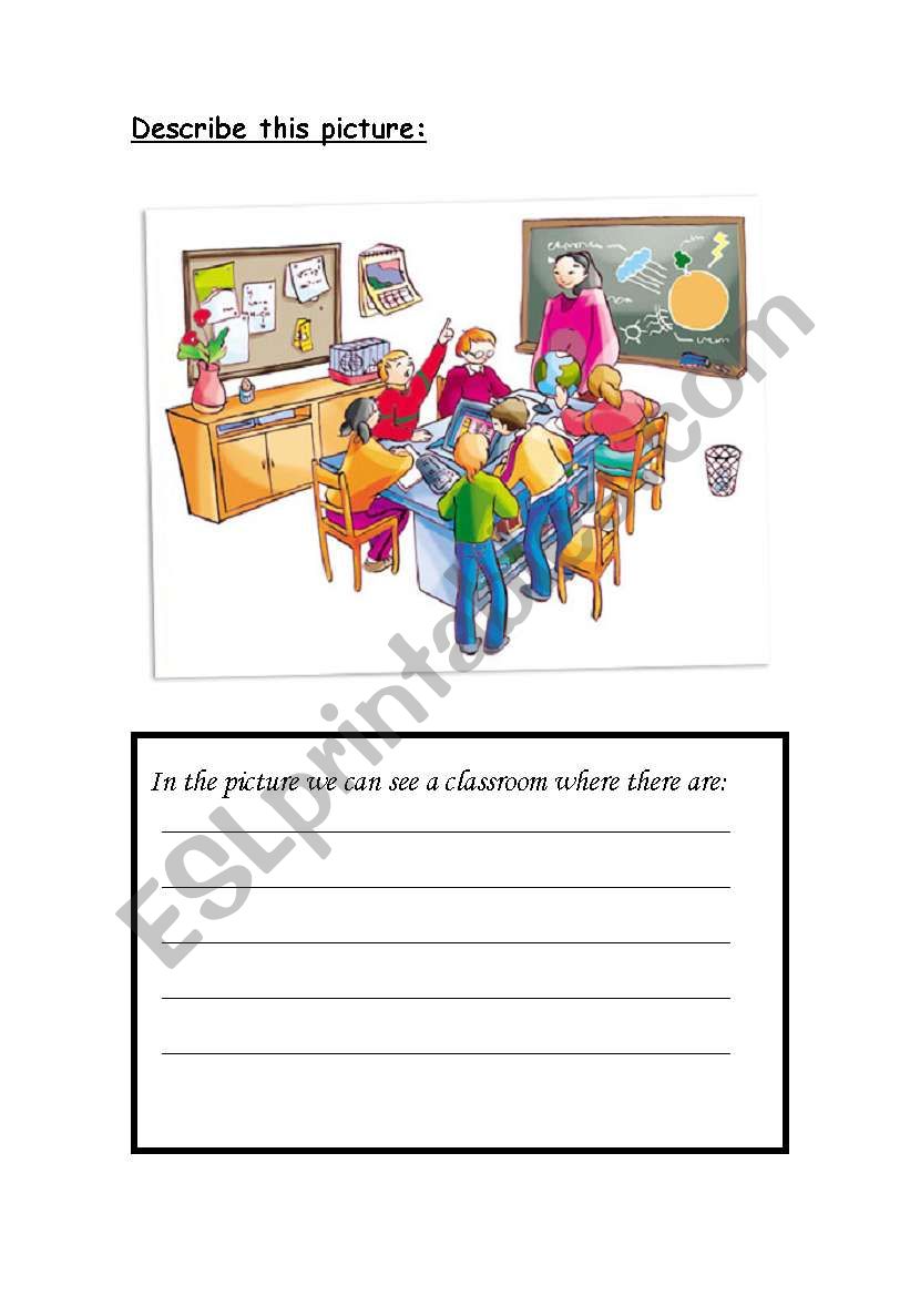 Classroom worksheet