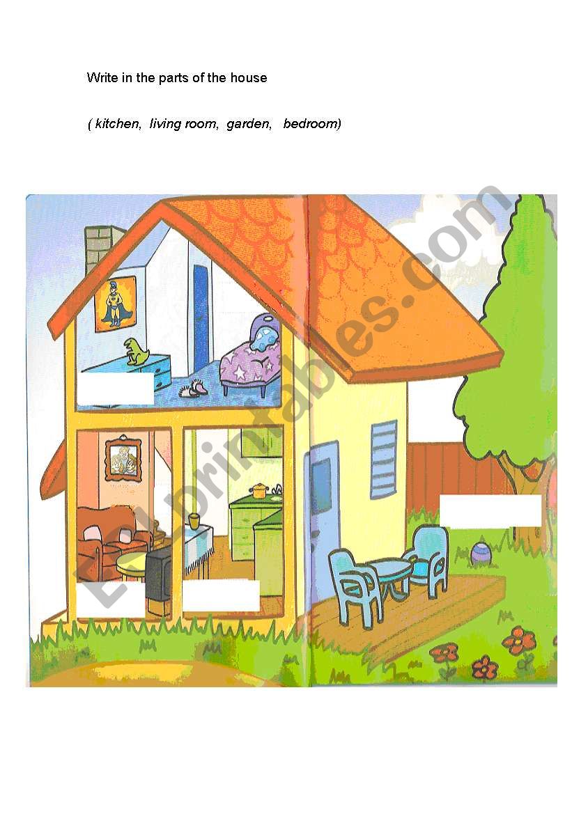 House description worksheet