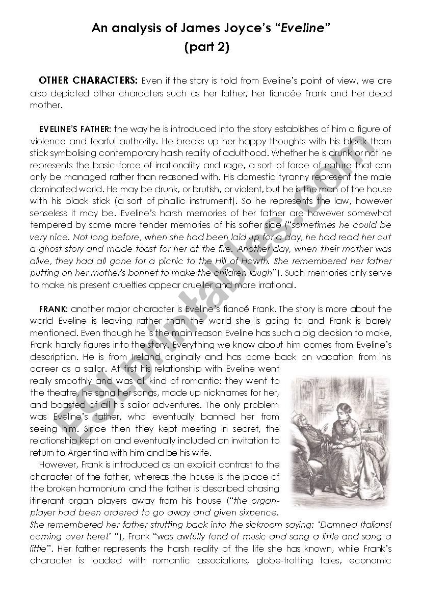 Eveline james joyce essay