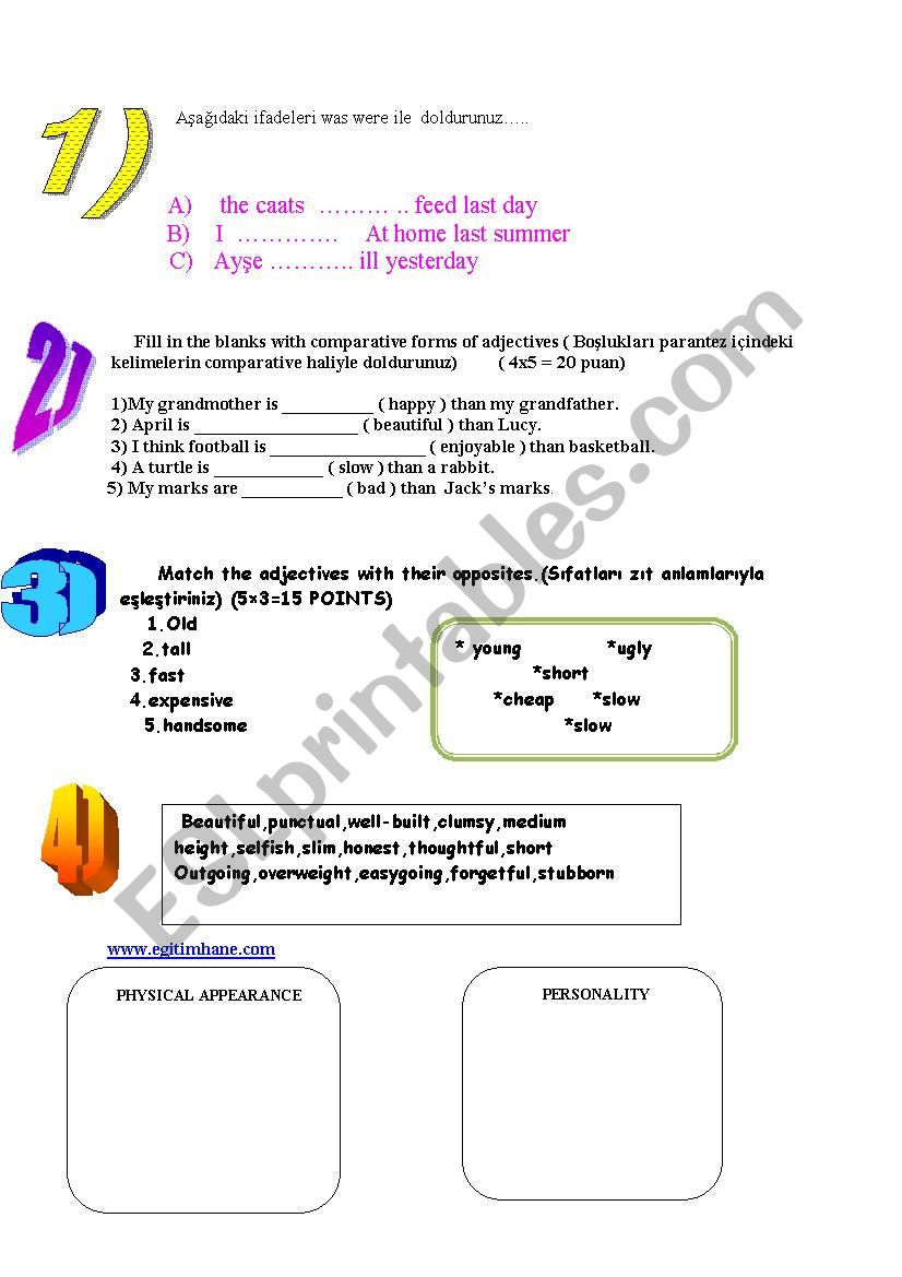 simple past tense worksheet