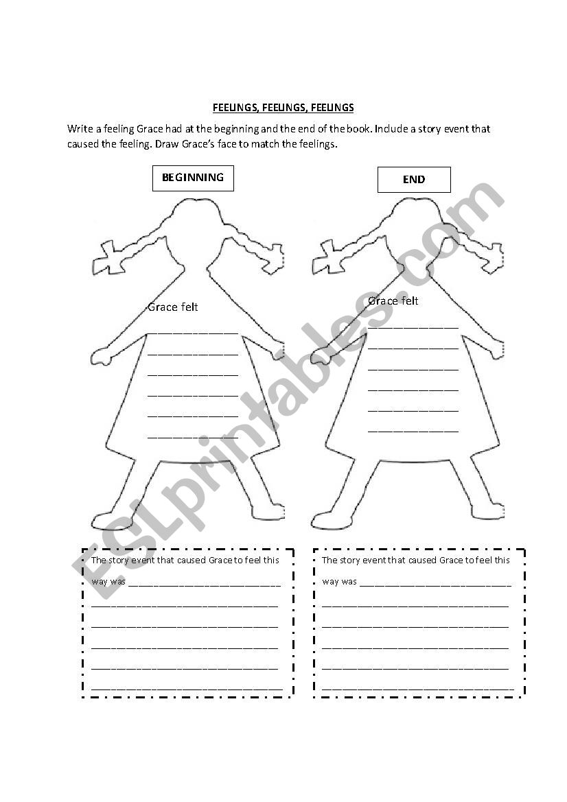 Character Change worksheet