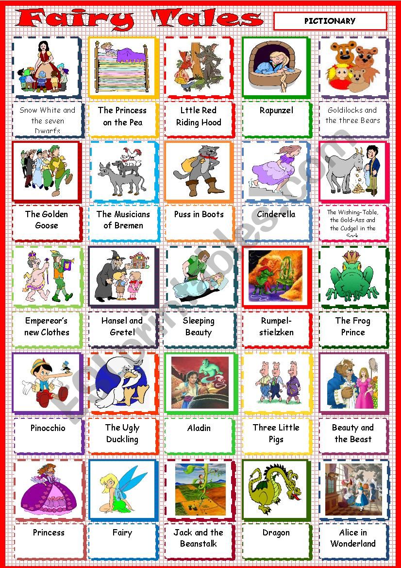 Fairy Tales worksheet