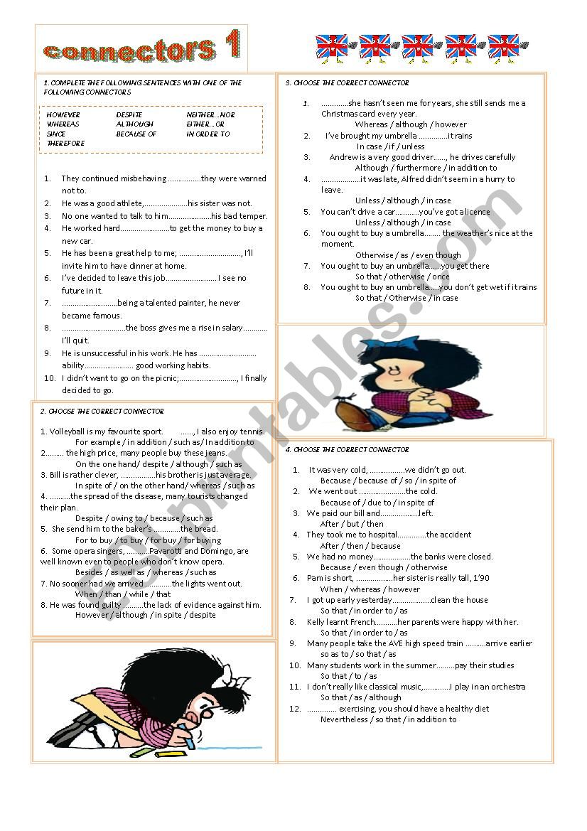 Connectors  . B1.Key worksheet