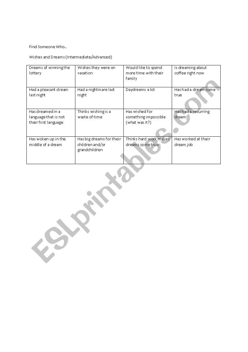 idoia worksheet