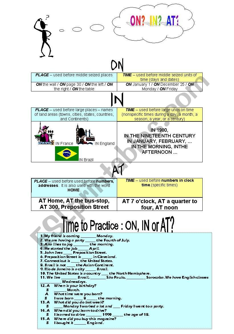 Prepositions ON_IN_AT worksheet