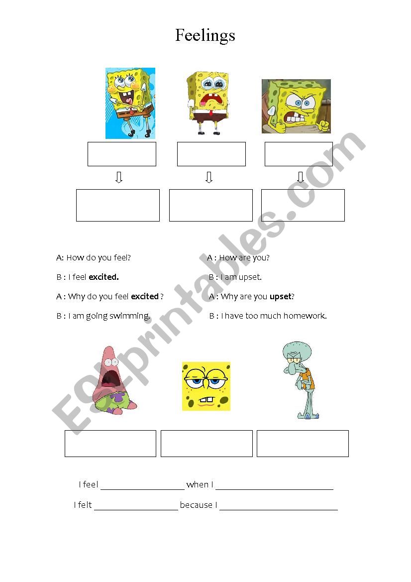 Feelings_worksheet worksheet