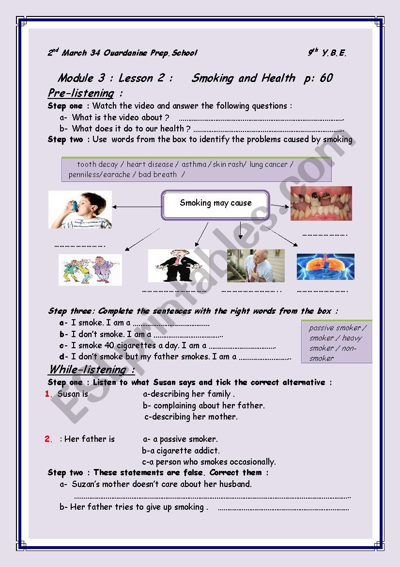 module3,lesson 2 worksheet