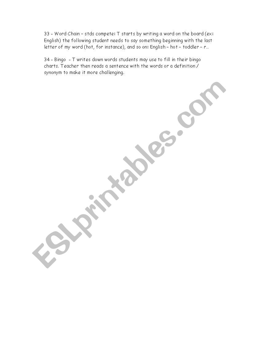 5 Minute Warm Up Activities Esl Worksheet By Pomboclau 5 Minute Warm Up Activities Esl Worksheet By Pomboclau