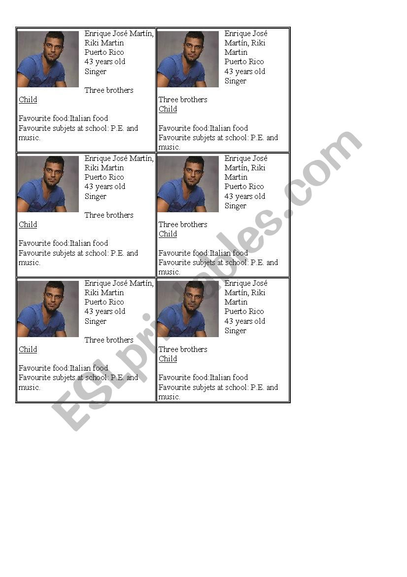 COMPOSITION worksheet