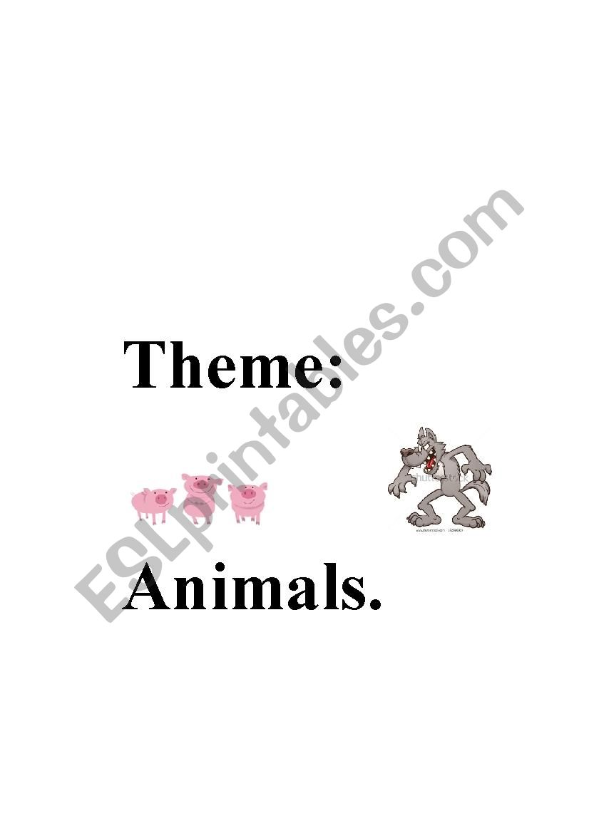 three little pigs worksheet