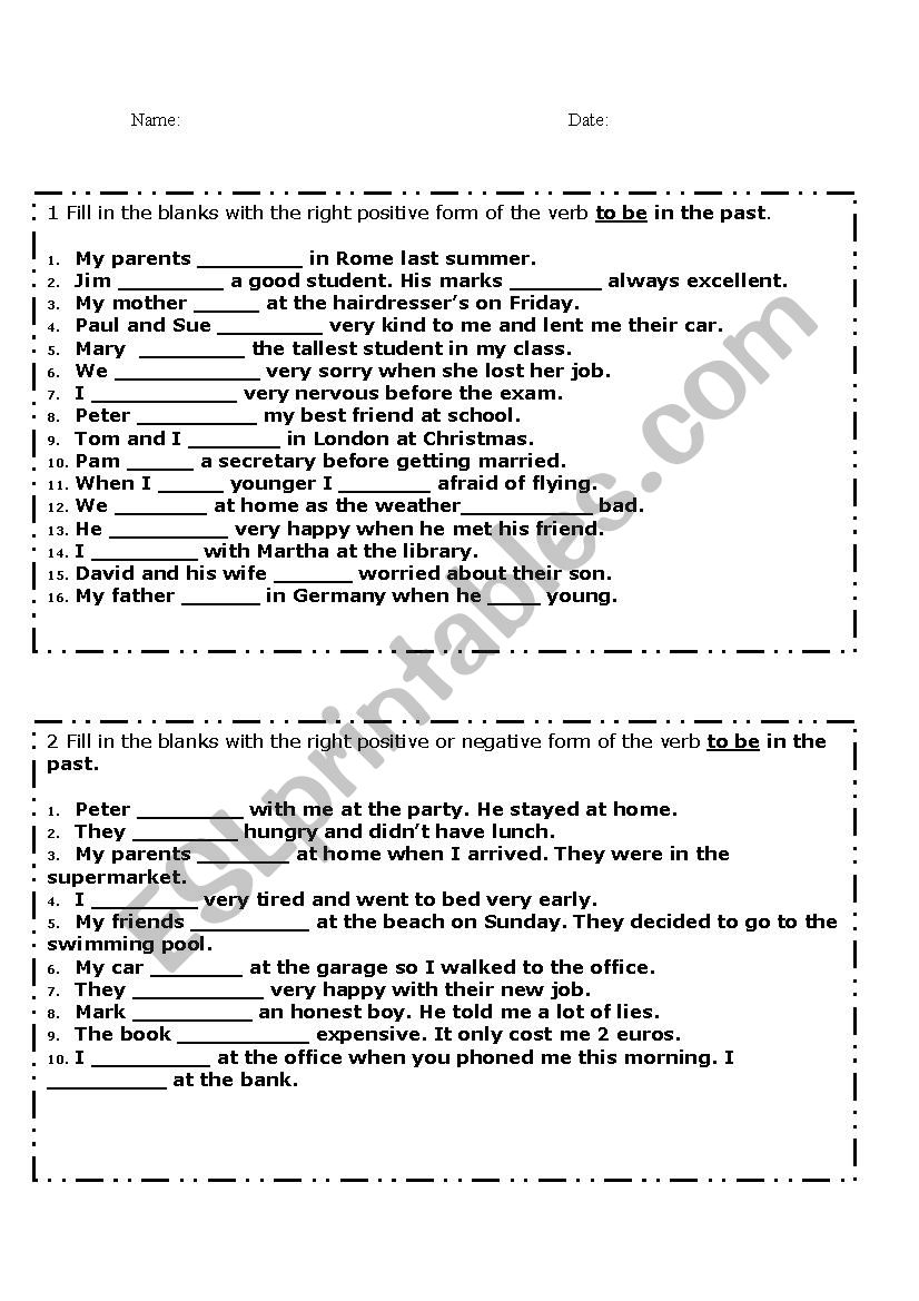 verb-to-be-in-the-past-esl-worksheet-by-sandramarcos