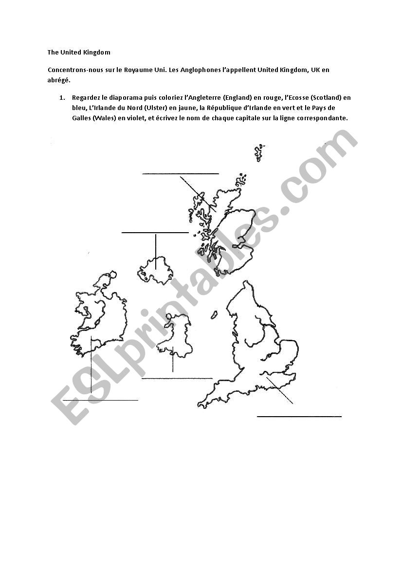 the UK worksheet