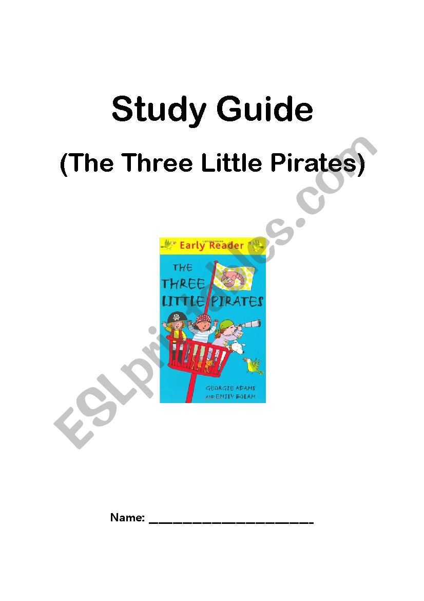 The Three Little Pirates worksheet