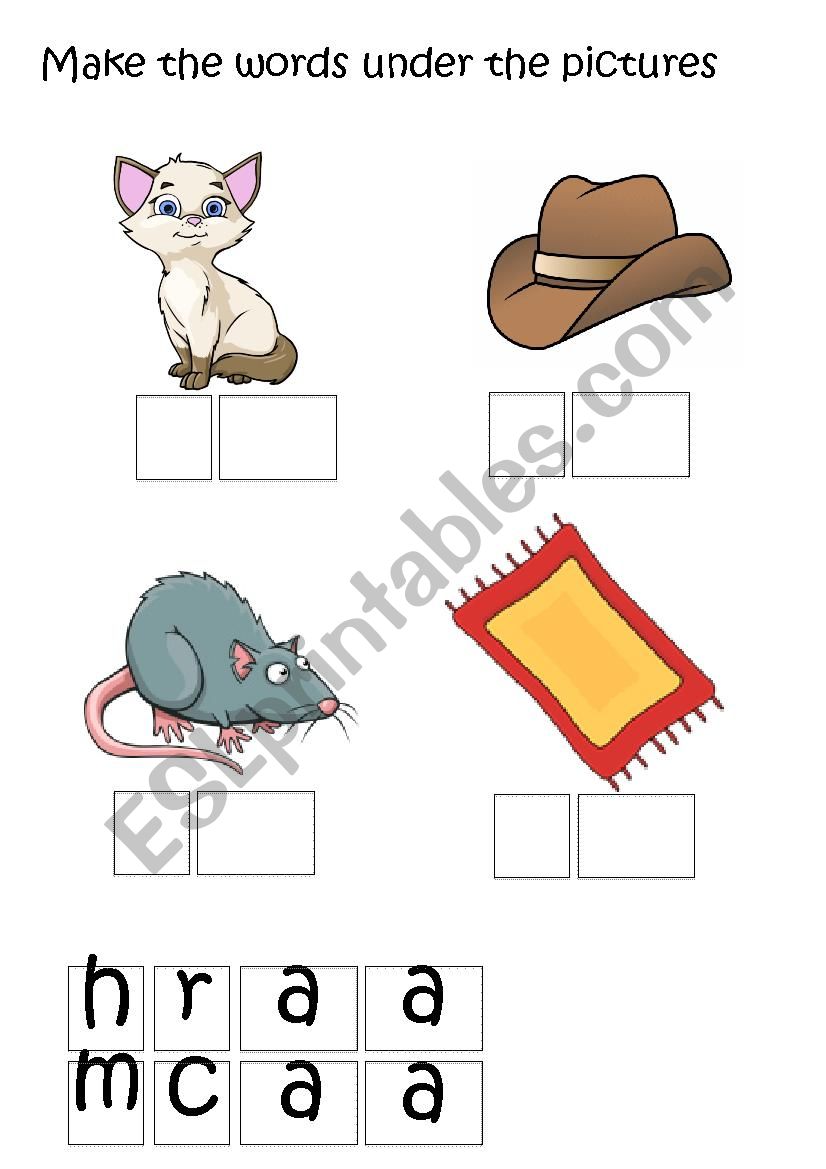 At Words - ESL worksheet by Dawnie42