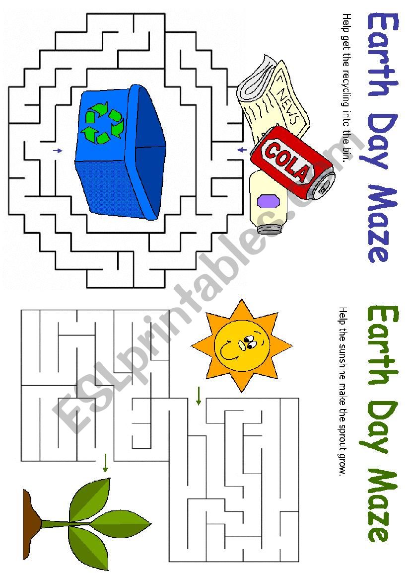 earth day worksheet