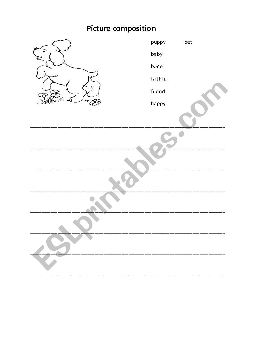 picture composition worksheet