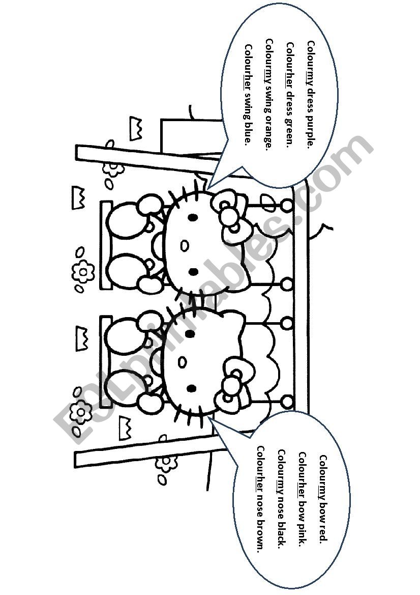 hello kitty_colouring page worksheet