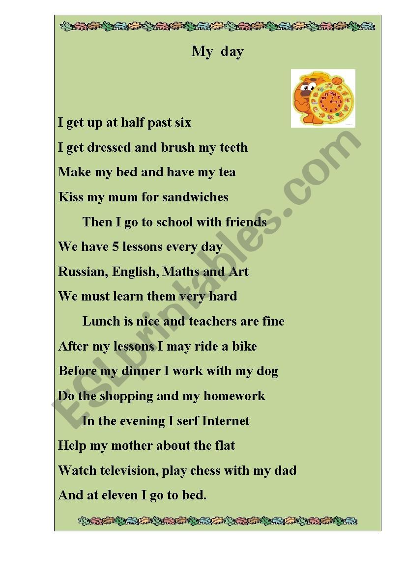 English  poem 
