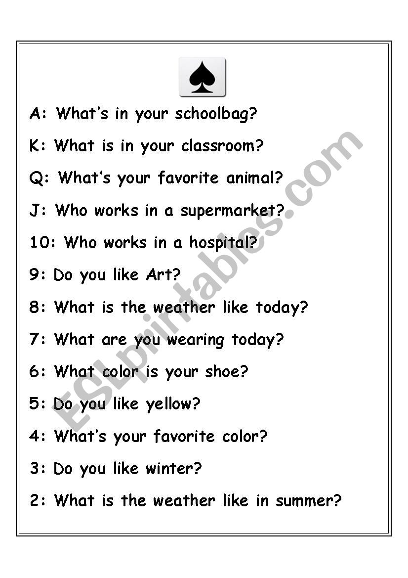  Present Simple worksheet