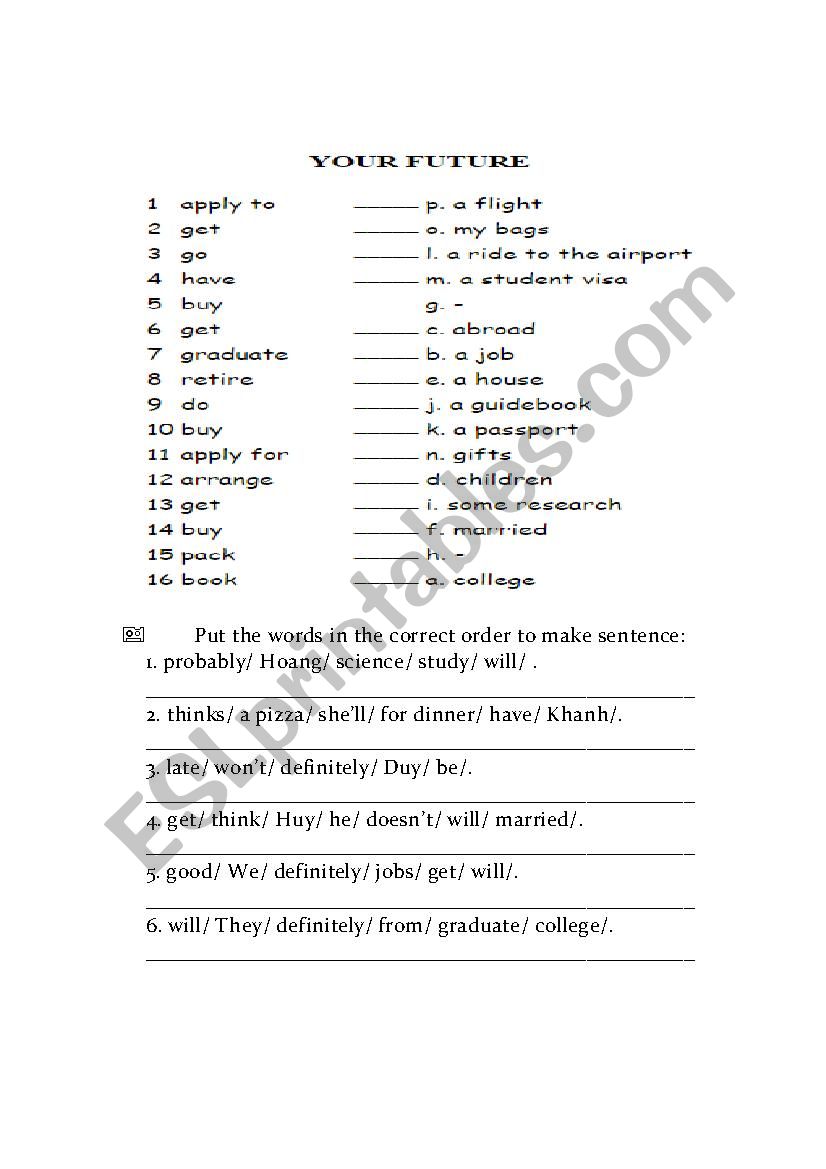 Review handouts - Engage 3 (Unit 1 - 3)