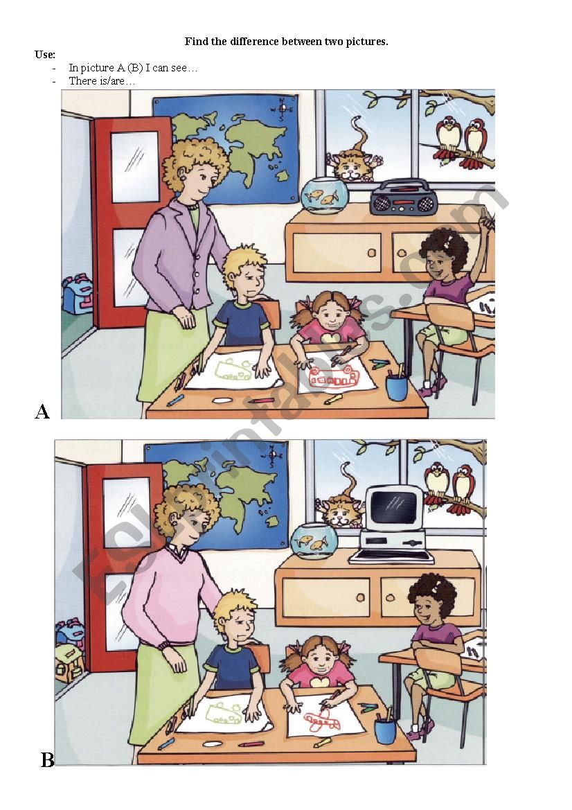 Worksheet Find The Difference