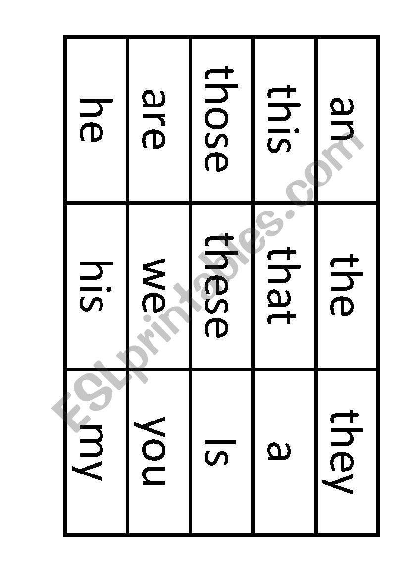 SNAP worksheet