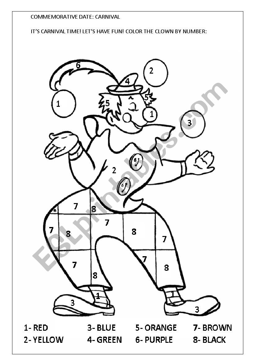 CARNIVAL ESL Worksheet By Marisabrasil CARNIVAL ESL Worksheet By Marisabrasil