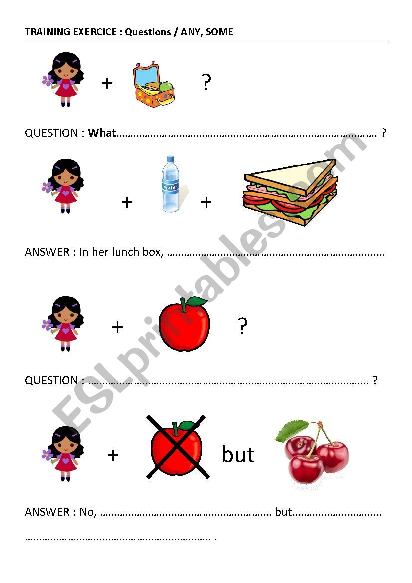 Have got + food worksheet