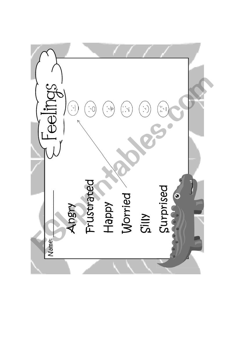 feelings worksheet