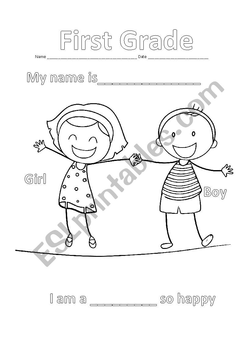 Personal information. worksheet