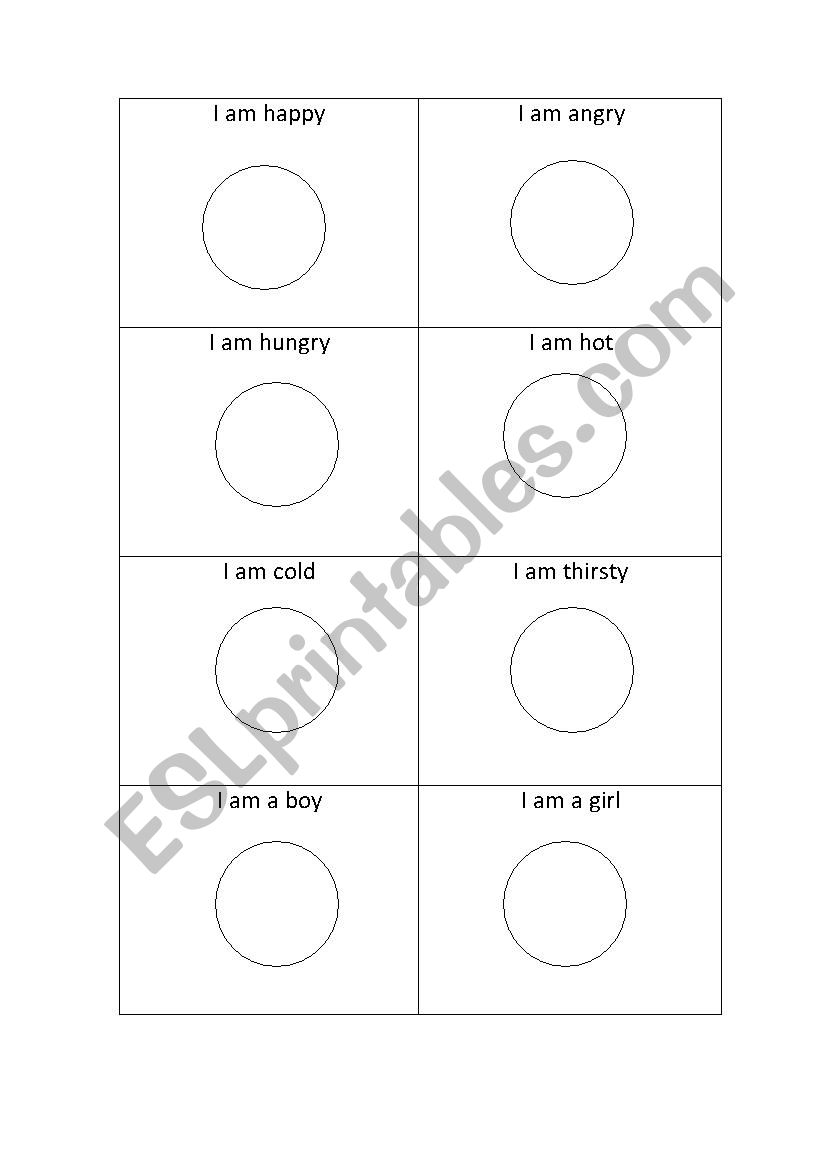Draw the right faces worksheet