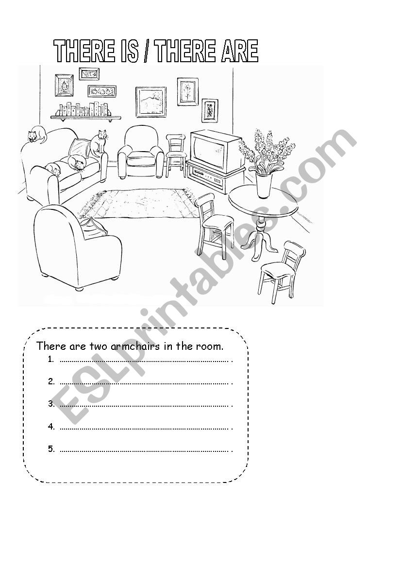 furniture worksheet