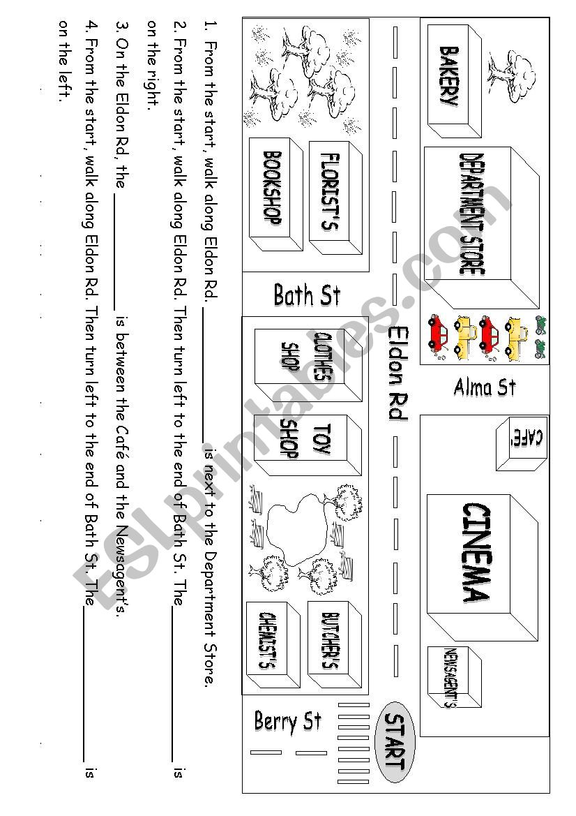 DIRECTION worksheet