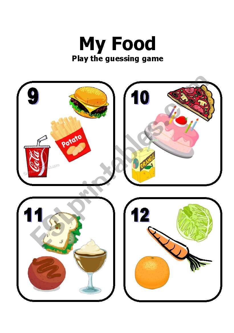 guessing game 3rd set worksheet