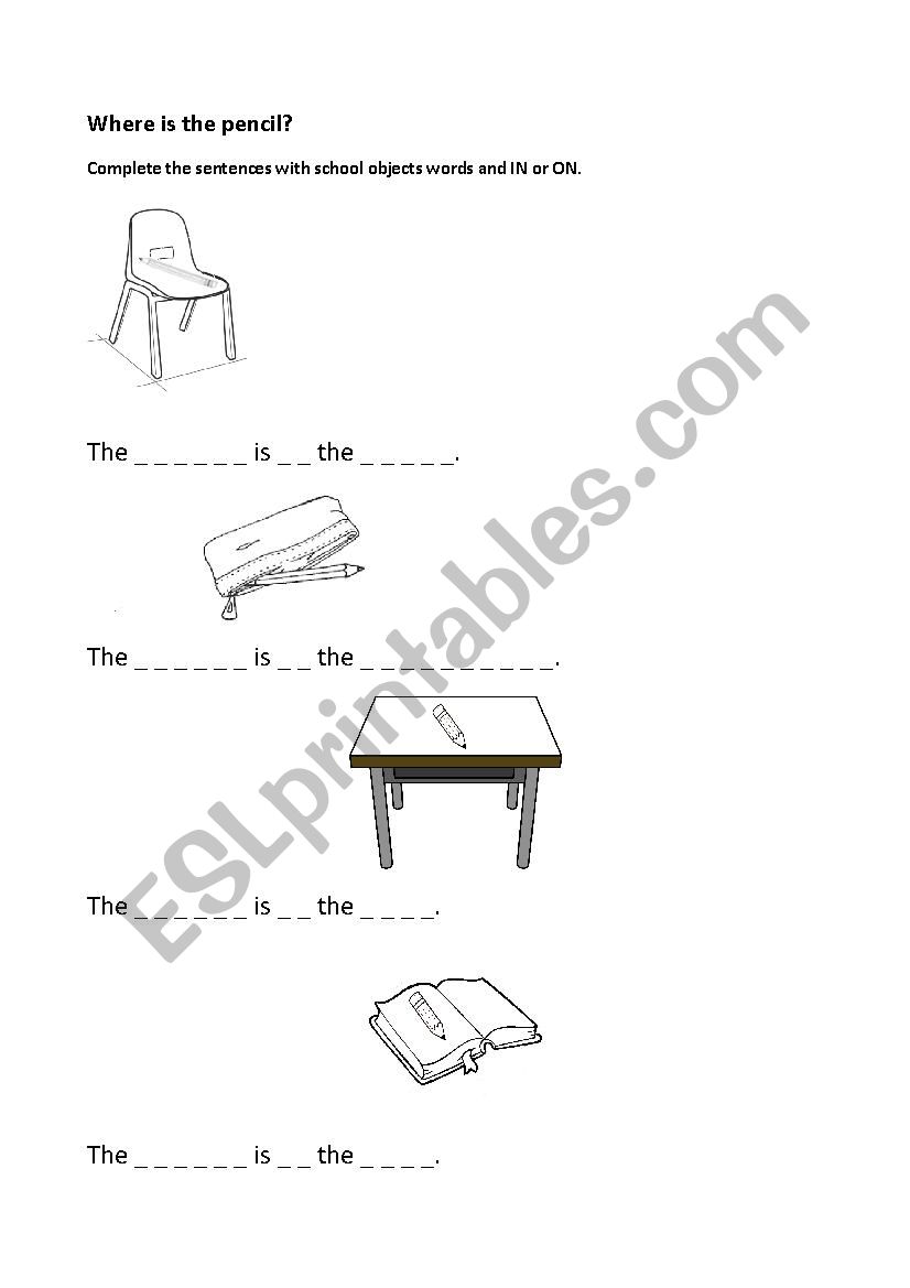 Where is on sale the pencil