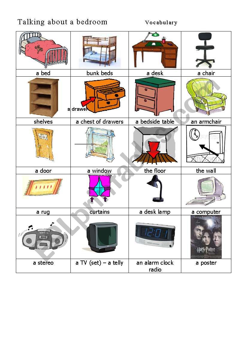 in-a-bedroom-vocabulary-esl-worksheet-by-feenanou