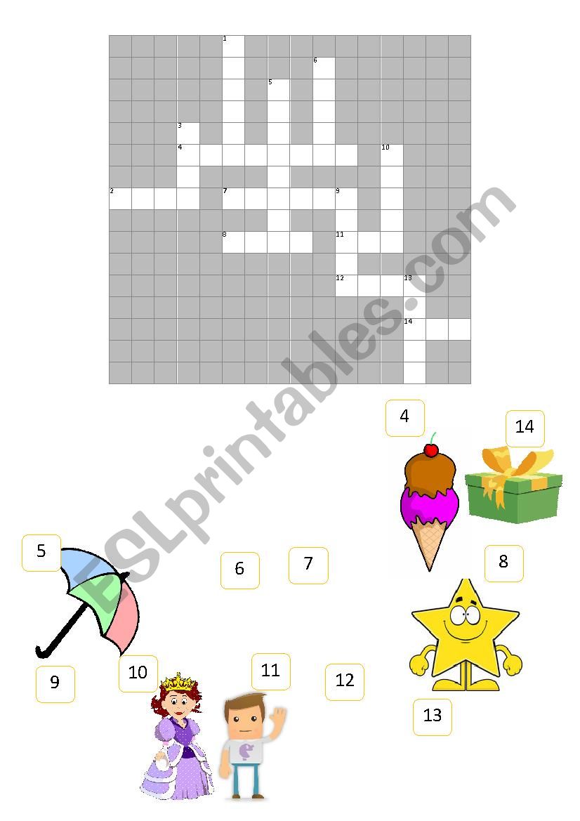 Crossword Puzzle worksheet