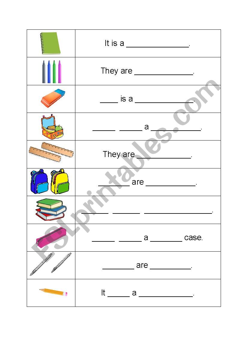 Game - Complete the sentences worksheet