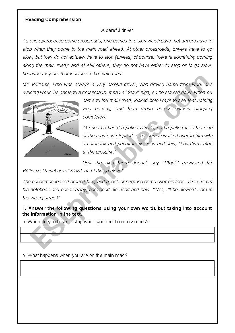 Comparative Superlative worksheet