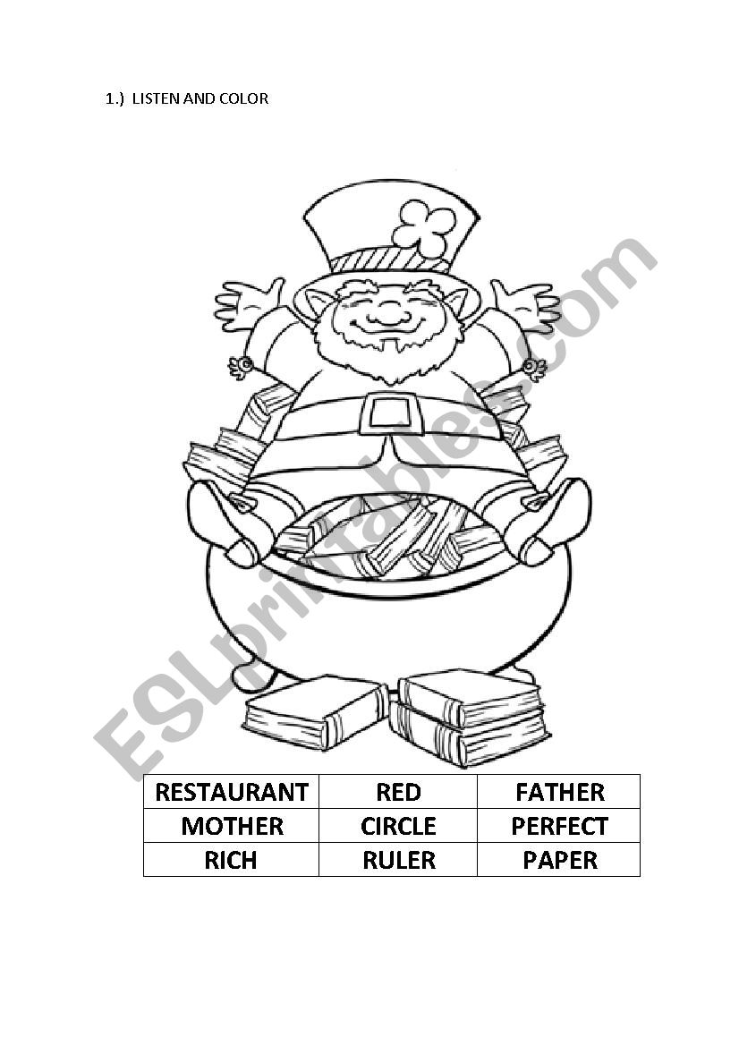 PHONO EXERCISE worksheet